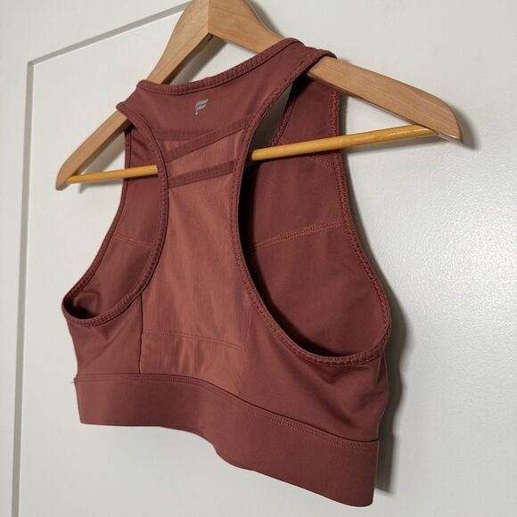 Fabletics Trinity High Impact Sports Bra Womens Size M Pink Athleisure Gym Yoga - Picture 4 of 8